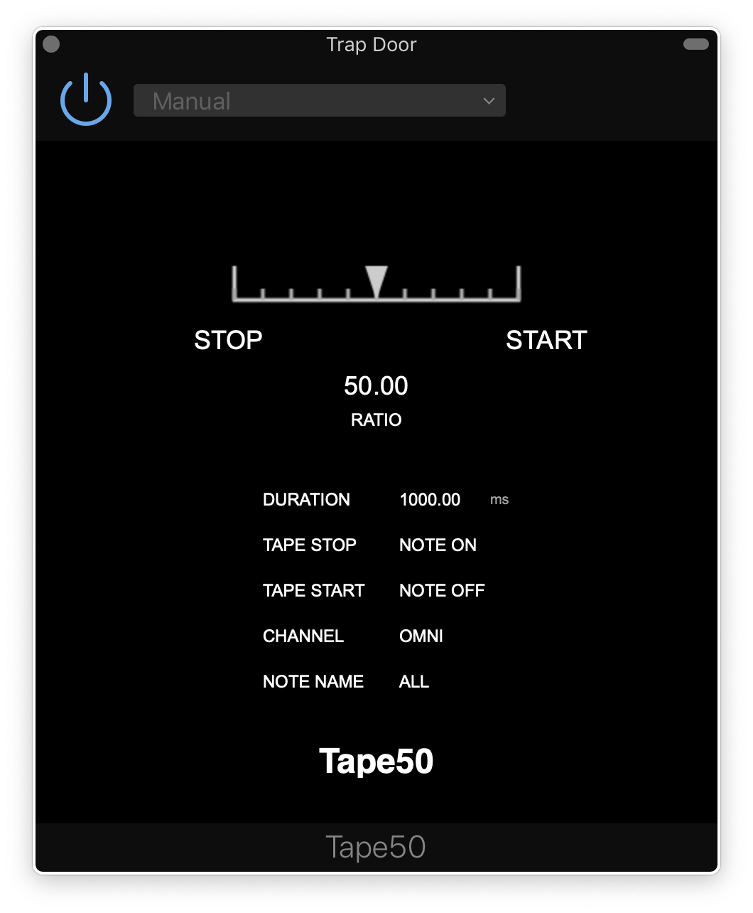Snapshot of the Tape50
